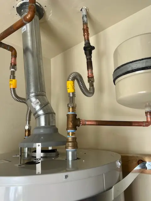 Water heater installation and plumbing repair in Hoover Mill