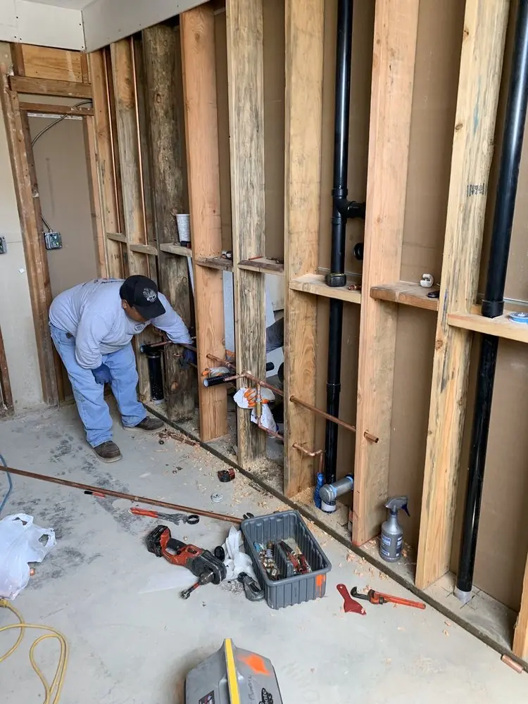 Commercial rough-in plumbing for Gas Line Repair in Hoover Mill